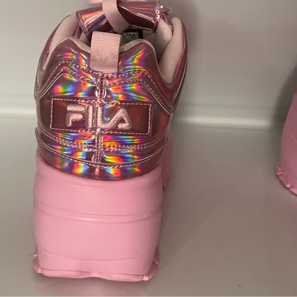 Womens Fila Disruptor Festival Platform Wedge Athletic Shoe - Pirouette Size 10 - Picture 9 of 15